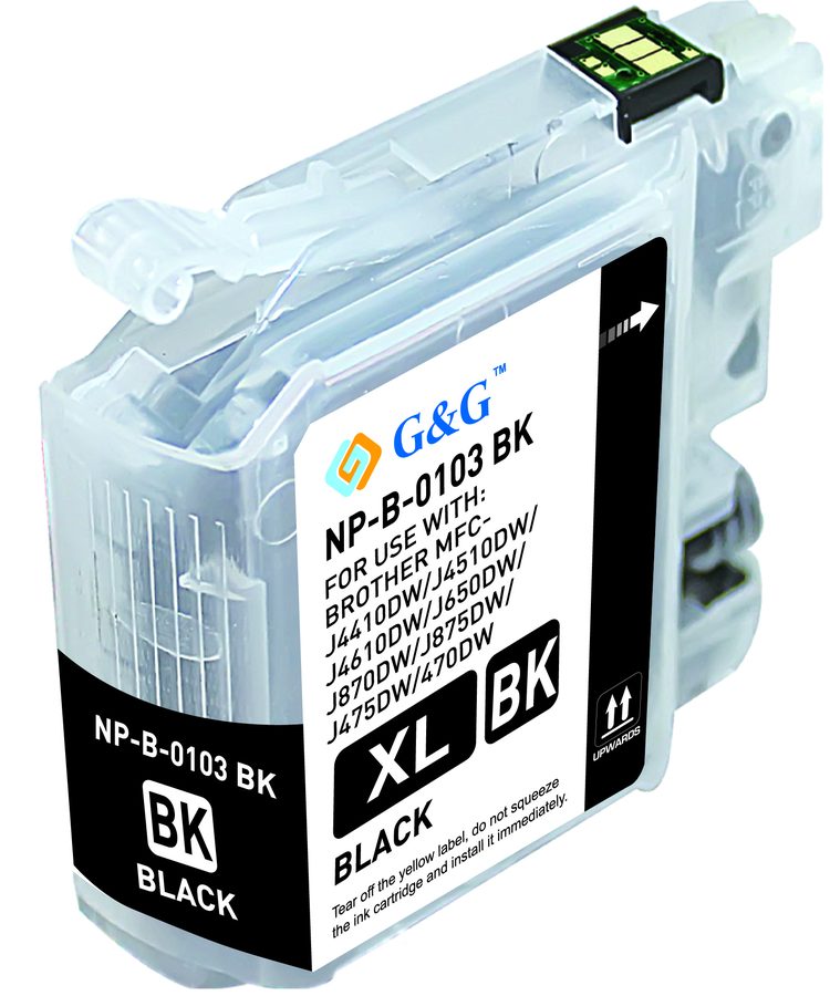 LC103BK compatible Brother cartridge